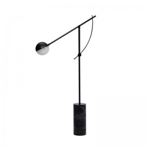 E27 lamp holder Energy saving marble base stone holder lamp Flooring lamp