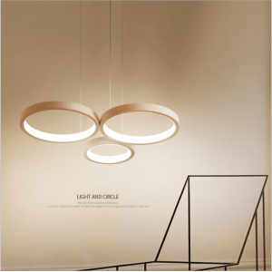 factory good price newst design indoor home decoration modern circle pendant lamp led light