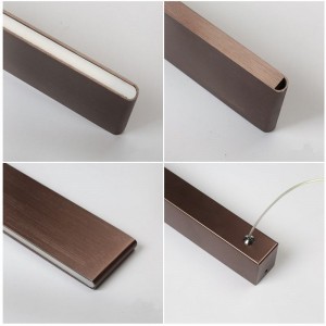 lighting factory 32w 1200MM recessed led pendant  light linear lighting lamps for home