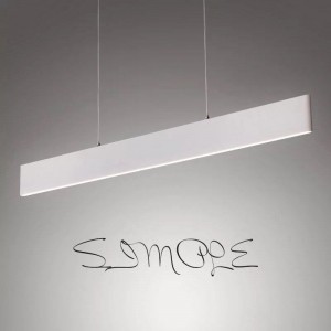 lighting factory 32w 1200MM recessed led pendant  light linear lighting lamps for home