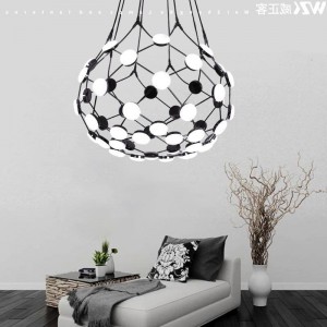 Modern contract acrylic pendant light iron pendant lamp loft simple coffee light