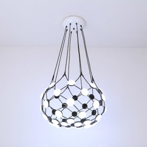 Modern contract acrylic pendant light iron pendant lamp loft simple coffee light