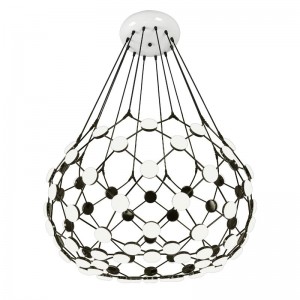 Modern contract acrylic pendant light iron pendant lamp loft simple coffee light