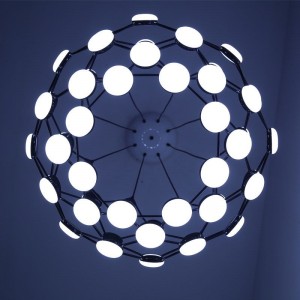 Modern contract acrylic pendant light iron pendant lamp loft simple coffee light