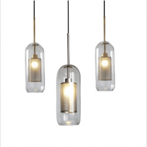 Industrial Vintage Glass Pendant Lighting Pendant Lamp Ceiling for Restaurant ,Cafe and Bar