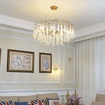 Nordic style shop art decorative teardrop shaped glass crystal chandelier lighting