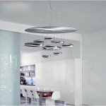 Fancy design mango shape chrome shade drop ceiling lighting fixtures for kitchen