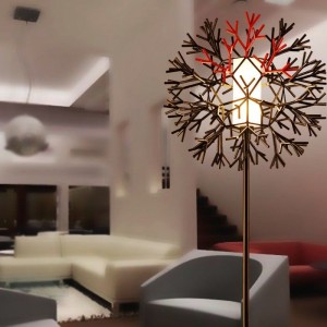 Simple  Plexiglass modern cheap metal design fancy Glass Unique Black Table lamp