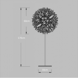 Simple  Plexiglass modern cheap metal design fancy Glass Unique Black Table lamp