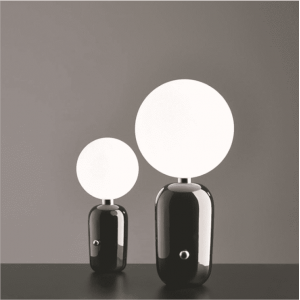 Italy touch table lamp glass decorative desk lamp 3D color table lamp for restaurant