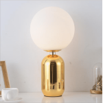 Italy touch table lamp glass decorative desk lamp 3D color table lamp for restaurant