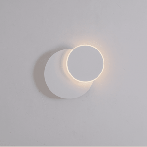 New creative rotation adjustable 10w modern bedside round LED Wall Light