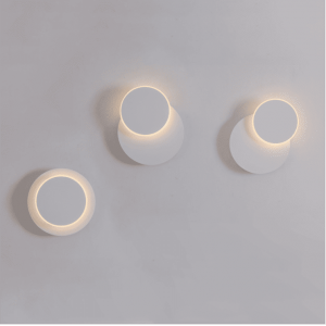 New creative rotation adjustable 10w modern bedside round LED Wall Light