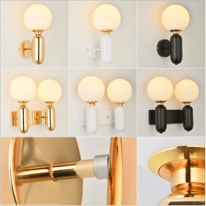 Modern creative inside hotel room restaurant wall decoration wall mounted light