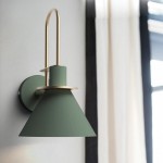 Indoor Decprative Mix color and Metal Material E27 lamp holder Wall Lamp for living room