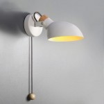 Modern Style Adjustable Black 4W AC90-220V for Bed Room Foyer Kitchen Corridor Balcony wall Lamps