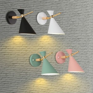 china OEM manufacturer casting and spin pivot arm sconce in antique brass outdoor lamp by your drawing