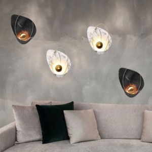 Post modern wall lamp modern home bedside creative Decorative wall lamp living room bedroom dining room personality wall lamp