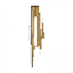 cylinder tube aluminum bathroom led wall mounted decorative gold bed reading wall light