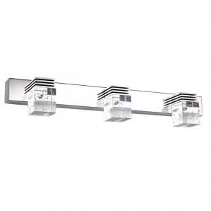 LED crystal mirror light clear color bathroom fixture led light wall fixture warm white led bathroom mirror light