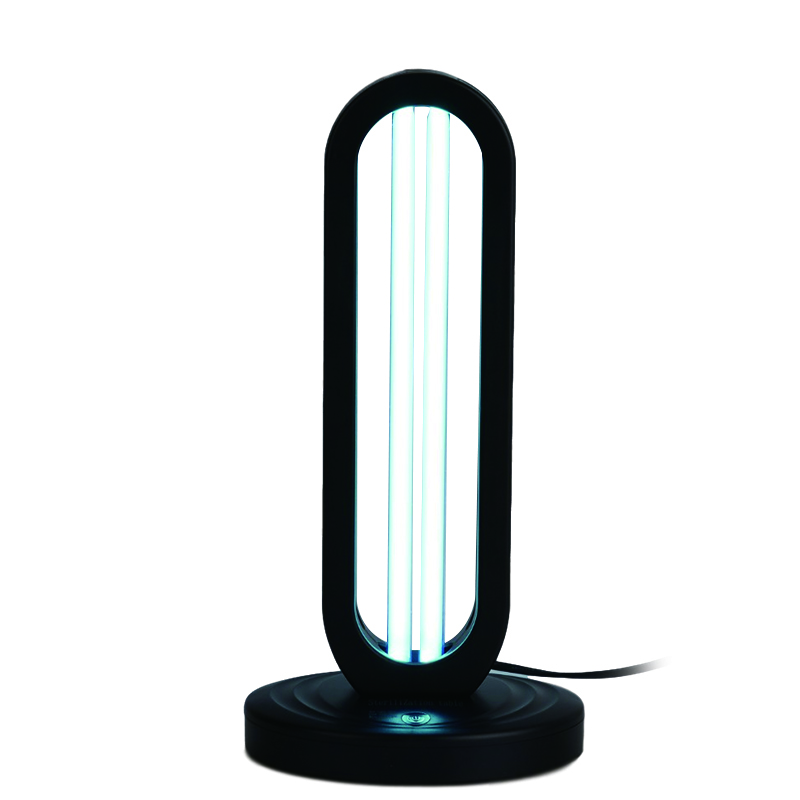Black and rose gold ABS 38W UV disinfection lamp table lamp floor lamp UL CE FCC ROHS certification