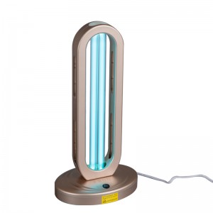 Black and rose gold ABS 38W UV disinfection lamp table lamp floor lamp UL CE FCC ROHS certification