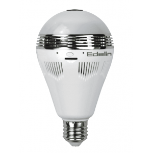 Camera Wifi Light Bulb Camera Night Vision VR Panoramic Bulb Camera with 360Degree Fisheye Lens Panoramic Ip Camera hidden cameras for home Led Lights Bulb for Home Security System Camera IOS Android