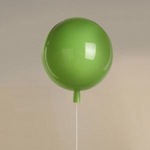 Warm home children's Princess Room lovely colorful acrylic balloon ceiling lamp