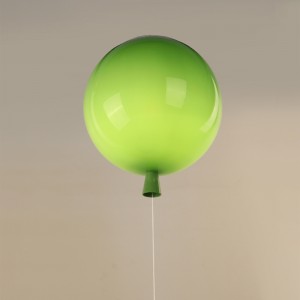 Warm home children's Princess Room lovely colorful acrylic balloon ceiling lamp