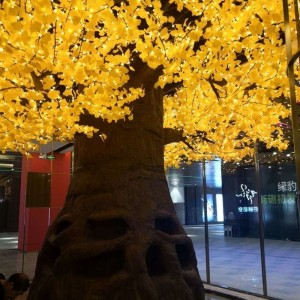 Project Customized Rural Style Emulation Tree Outdoor Landscape Private Customized Light Tree