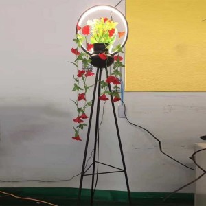 Outdoor lawn garden plants and animals glass landscape lights