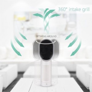 HEPA Air Purifier Air Cleaning Small USB Powered Reduce Allergy Symptoms Cleaning System with Filter
