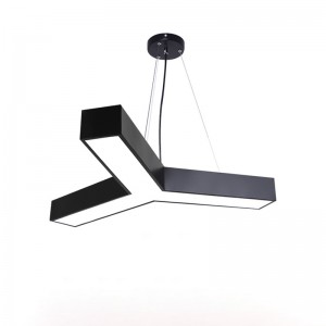 Y-type free combination simple office lamp ceiling lamp for shopping mall lighting