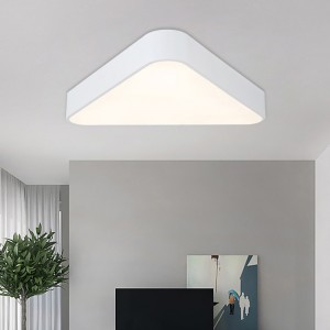 Triangle hollow solid aluminum office dining room special shaped Chandelier