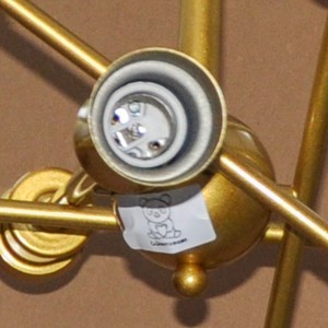 WarmHeart 8 Light Modern Chandelier Gold Plating Pendant Light Ceiling Light