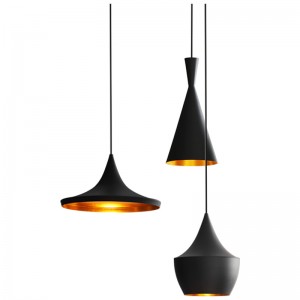 Creative loft individual musical instrument Cafe Restaurant chandelier decoration three head musical instrument single head industrial style bar lamp