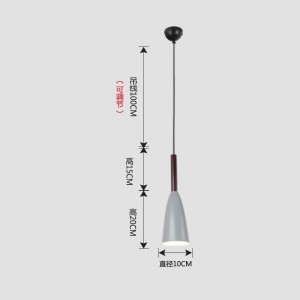 Nordic style restaurant chandelier three head combination dining room tea room bedroom living room lamp modern simple fashion bar lamp