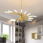 Industrial chandelier hall living room light atmosphere modern simple Iron Chandelier creative personality LED lamps