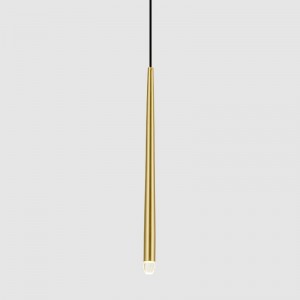 Northern Europe light luxury all copper chandelier creative simple dining room bedroom bedside lamp corridor porch bar Chandelier