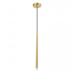 Northern Europe light luxury all copper chandelier creative simple dining room bedroom bedside lamp corridor porch bar Chandelier