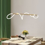 [ Musical note] northern Europe post modern minimalist art bar lamp creative personality light luxury long dining table dining room Chandelier