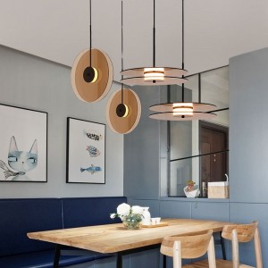Nordic Creative Individual Restaurant Decorative Chandelier Modern Simple Records Fashion Bedroom Private Club Bar Chandelier