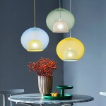 Nordic living room bedroom woven light net red birdcage dining room light modern simple makaron color design sense Chandelier