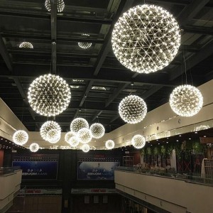 Spark Ball Chandelier Restaurant Light S...