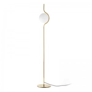 Nordic modern simple metal electrophoresis gold restaurant double head chandelier designer light luxury bedroom bedside table lamp