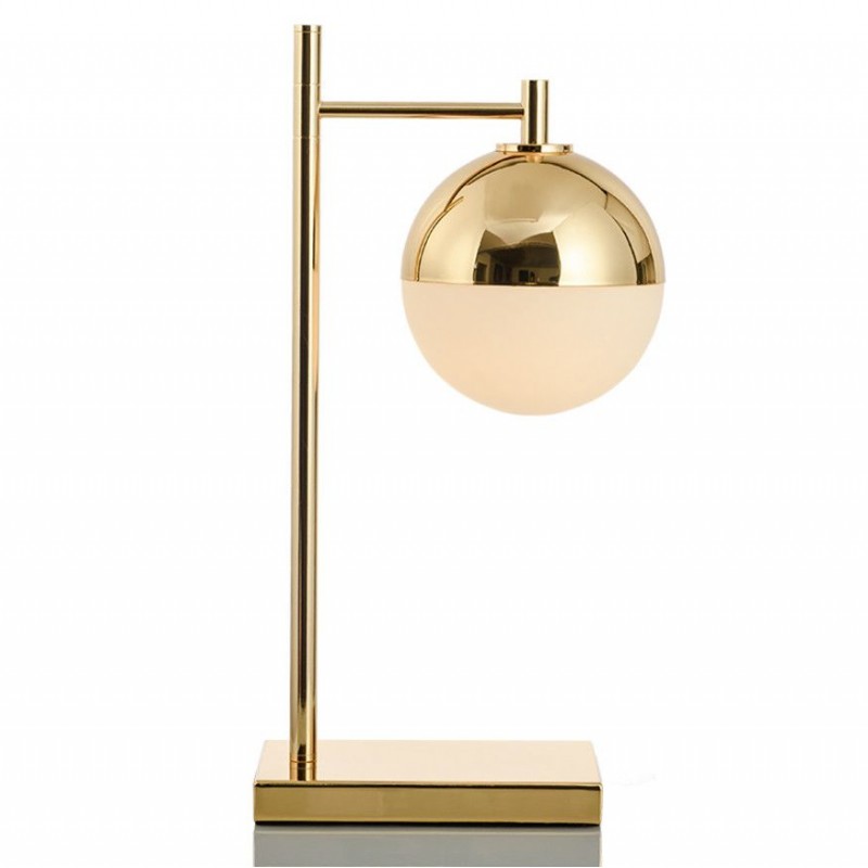 Creative Postmodern Iron Bedside Table Decoration Simple Glass