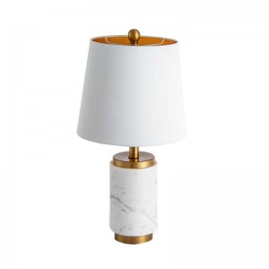 Nordic Postmodern Marble Hotel Engineering project Living Room Bedside Art Table Lamp