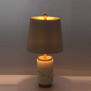 Nordic Postmodern Marble Hotel Engineering project Living Room Bedside Art Table Lamp