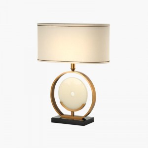 Creative Nordic Luxury Fashion Individuality Post-modern Simple Marble Designer Model Room Living Room Bedroom Table Lamp