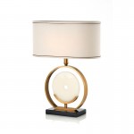 Creative Nordic Luxury Fashion Individuality Post-modern Simple Marble Designer Model Room Living Room Bedroom Table Lamp